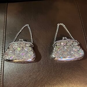 Purse 3d ornaments(2) plastic